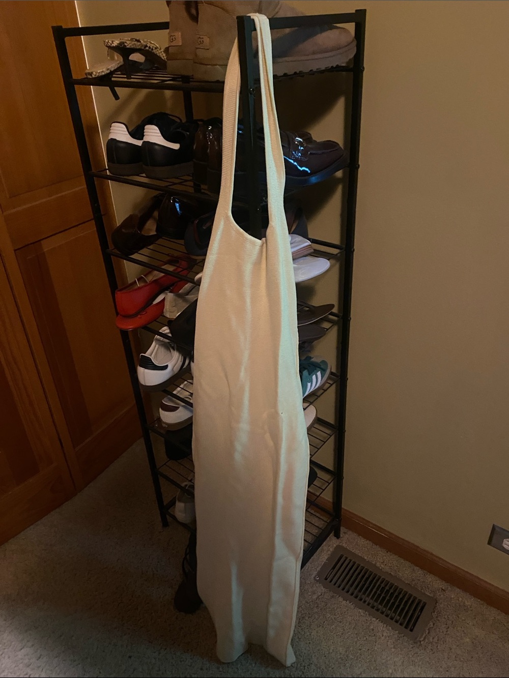 Zara light yellow halter dress